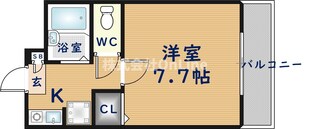 ニシシンヴィレッジC棟の物件間取画像